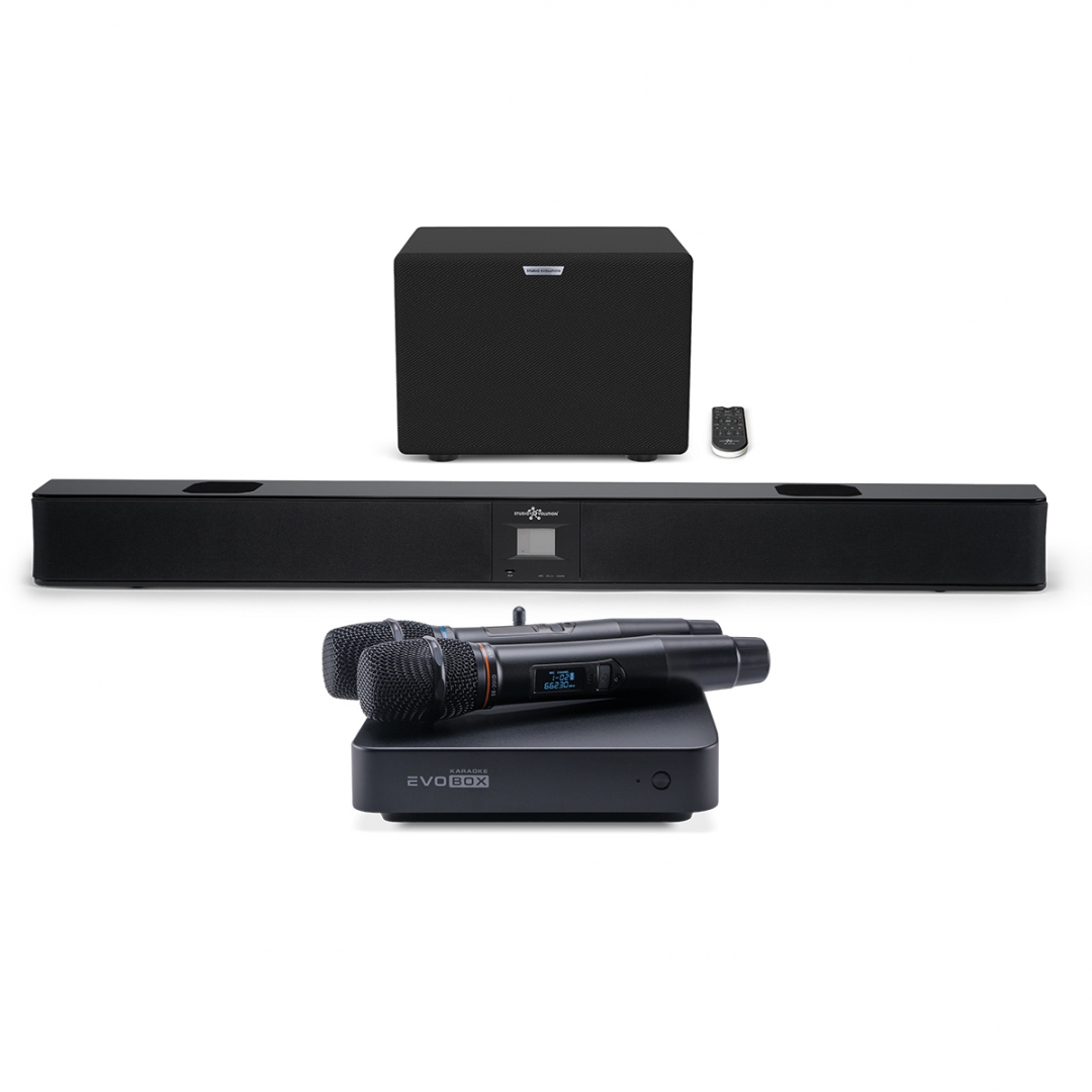 караоке-комплект EVOBOX Plus + EvoSound Bar (саундбар с караоке) в Тимашевске