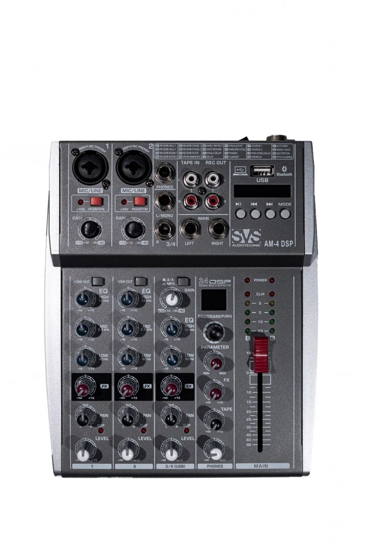SVS Audiotechnik mixers AM-4 DSP Аналоговый микшерный пульт, 4-канала в Тимашевске