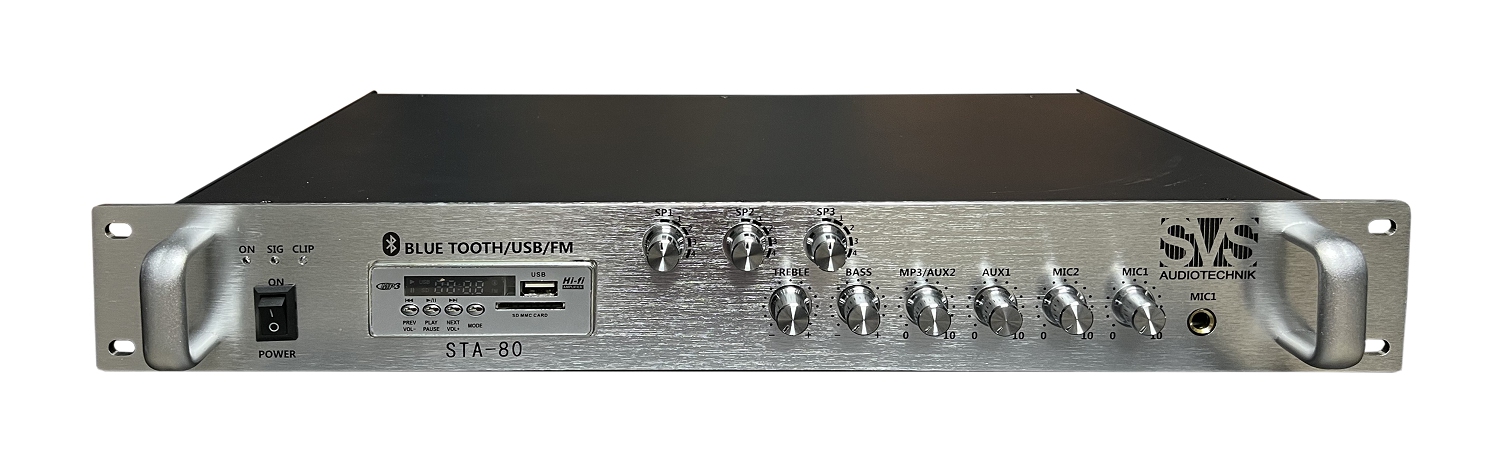 SVS Audiotechnik STA-80 Микшер-усилитель для систем Public Address в Тимашевске